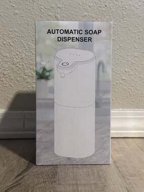 Automatic Foaming Soap Dispenser 400ml Touchless USB-C Rechargeable